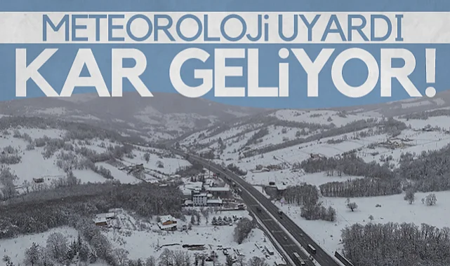 Orta Karadeniz'e Kuvvetli Yağış Uyarısı: Kar Geliyor