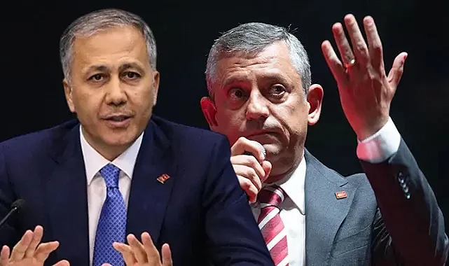 Özgür Özel'den Bakan Yerlikaya'ya Şoke Eden İddia