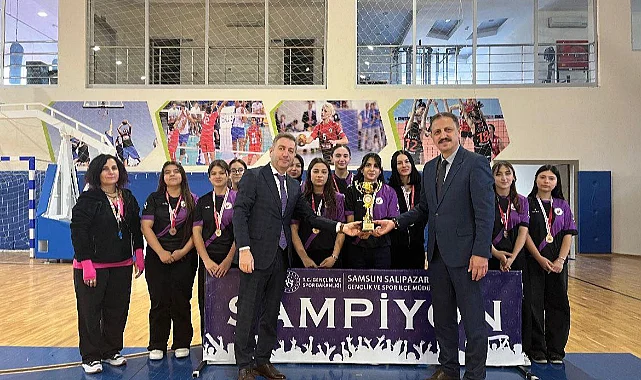 Salıpazarı Okul Sporları Voleybol Şampiyonları Belli Oldu