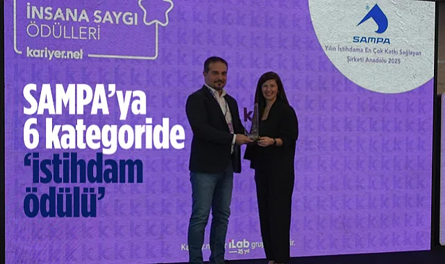 SAMPA’ya 6 Kategoride İstihdam Ödülü Verildi
