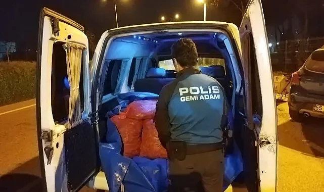 Samsun’da 200 Kilo Kaçak Kara Kıllı Midye Ele Geçirildi