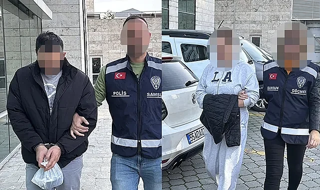 Atakum'da İnsan Ticareti ve Fuhuş Operasyonu: 2 Zanlı Tutuklandı