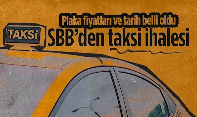 Samsun Büyükşehir Belediyesi’nden Taksi İhalesi! Plaka Fiyatları ve Tarih Belli Oldu...