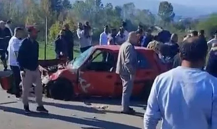 Samsun Canik’te Kaza: Otomobille Kamyonet Çarpıştı, 2 Yaralı