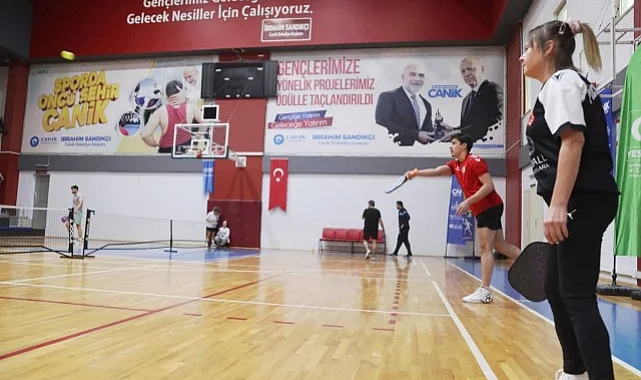 Samsun’da İl ve Aileler Arası Pickleball Şampiyonası Tamamlandı