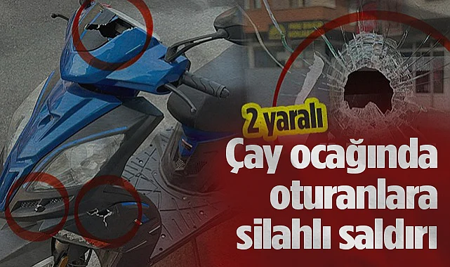 Samsun Canik'te Silahlı Saldırı: Çay Ocağında Oturan 2 Genç Yaralandı