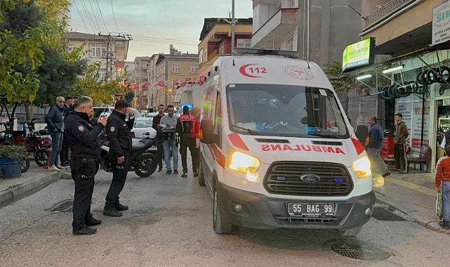 Samsun'da Amca, Yeğenine Bıçakla Saldırdı