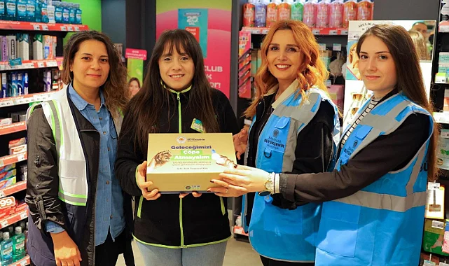 Samsun'da Çiftlik Esnafına Sıfır Atık Kiti