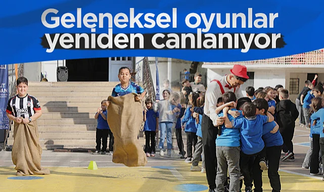 Samsun'da Geleneksel Oyunlar Yeniden Canlanıyor: 17 İlçede 100 Bin Çocuğa Seksek, Çuval Yarışı Etkinliği