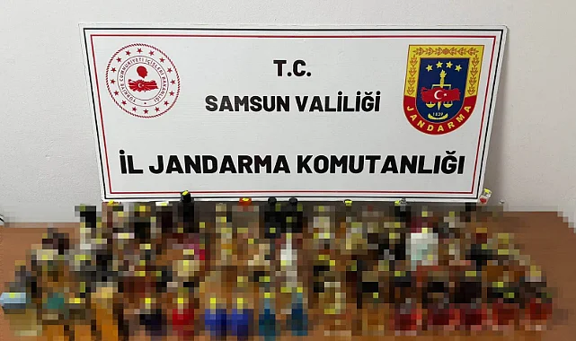Samsun’da Jandarmadan Kaçak Parfüm Operasyonu: 320 Adet Ele Geçirildi