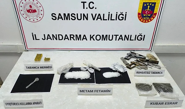 Samsun'da Jandarmadan Uyuşturucu Operasyonu: 1 Gözaltı