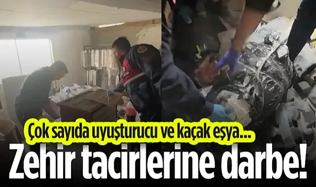 Samsun'da Jandarmadan Zehir Tacirlerine Darbe: Binlerce Hap ve Kaçak Eşya Ele Geçirildi