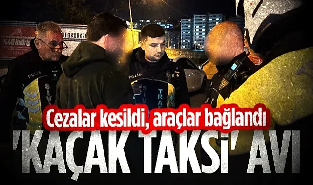 Samsun’da Korsan Taksi Avı: Cezalar Kesildi, Araçlar Bağlandı