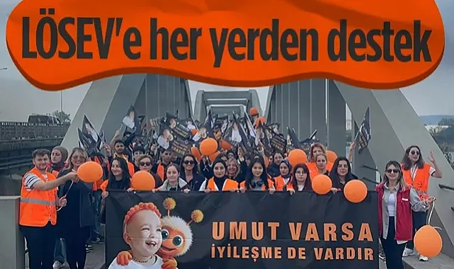 Samsun'da LÖSEV'e Her Yerden Destek