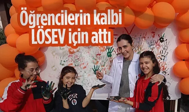 Samsun'da Öğrencilerin Kalbi LÖSEV İçin Attı
