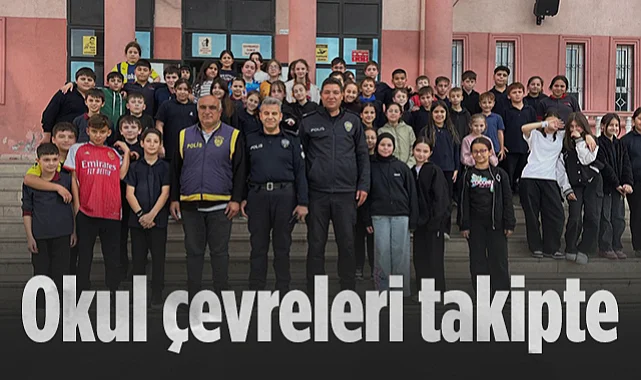 Samsun'da Okul Çevreleri Takipte: Emniyetten Kapsamlı Güvenlik Denetimi