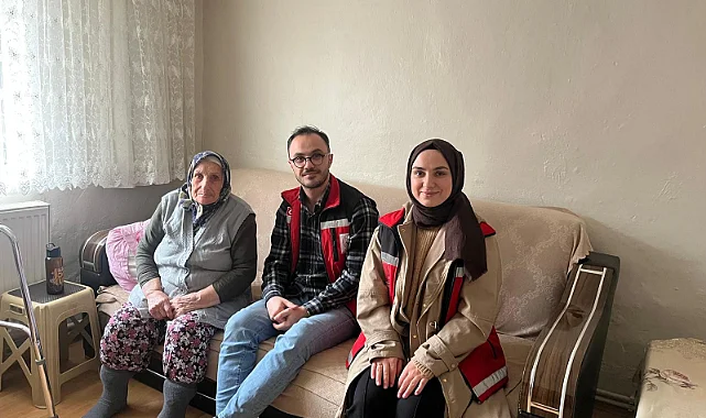  Samsun'da Şehit Öğretmenin Annesine Vefa
