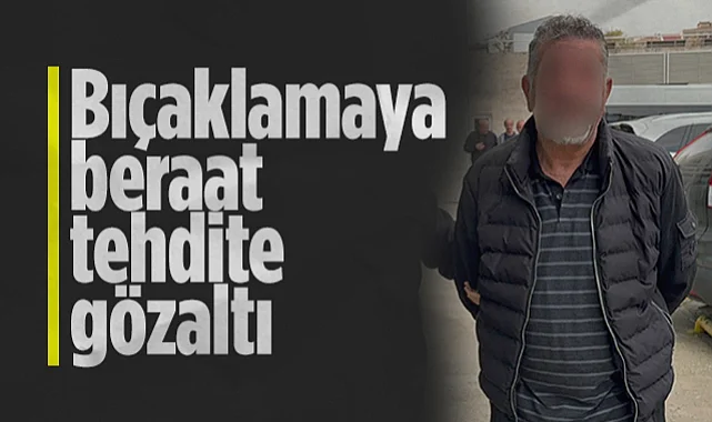 Samsun'da Sevgilisini Bıçaklayıp Serbest Kalan Taksici Tehdit'ten Gözaltına Alındı