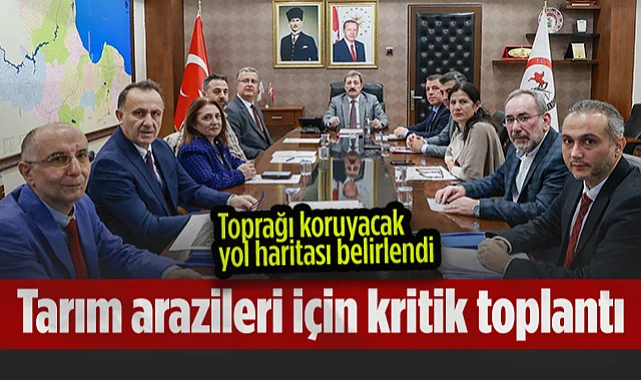 Samsun'da Tarım Arazileri İçin Kritik Toplantı: Toprağı Koruyacak Yol Haritası Belirlendi