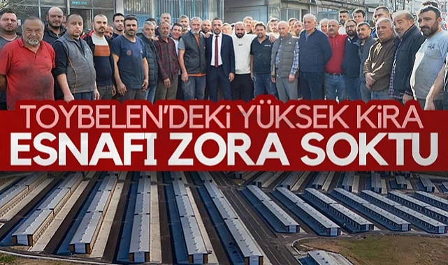 Samsun'da Toybelen'deki Yüksek Kira Gülsan Esnafını Zora Soktu
