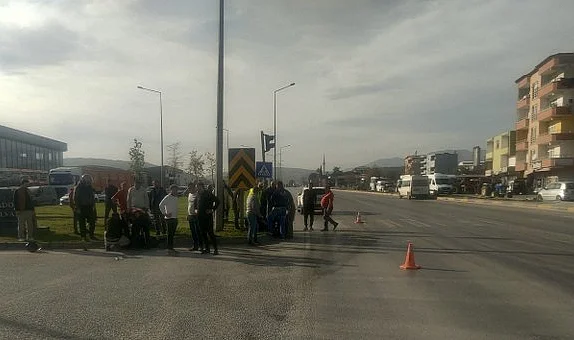 Samsun İlkadım'da Kaza: Motosikletteki Çift Ağır Yaralı