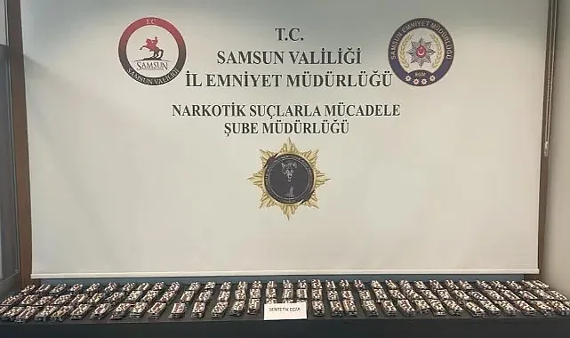İlkadım'da Narkotik Operasyonu: Binlerce Uyuşturucu Hap Yakalandı