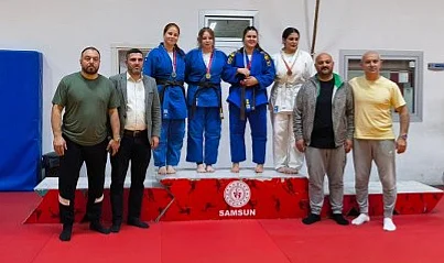 Samsun Judo'da Gençler Kıyasıya Yarıştı: Şampiyonlar Belli Oldu