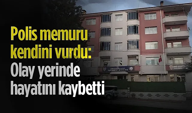 Samsun Kavak'ta Polis Memuru Kendini Vurdu: Olay Yerinde Hayatını Kaybetti