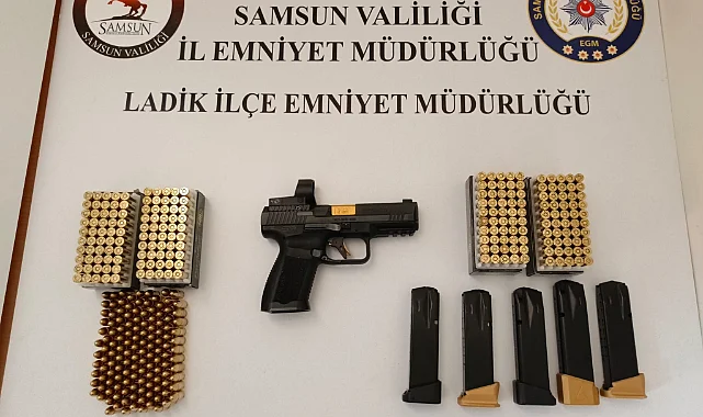 Samsun Ladik’te Silahla Ateş Açan Şüpheli Yakalandı