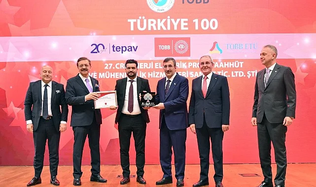 Samsun TSO'dan Türkiye 27'ncisi CRK Enerji'ye Kutlama