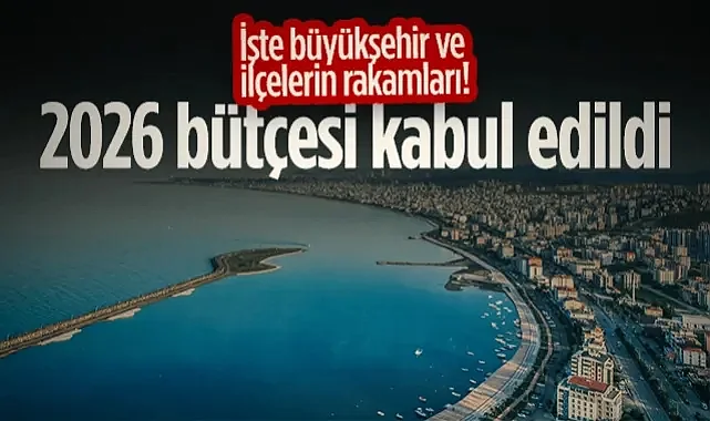 Samsun'un 2026 Bütçesi Kabul Edildi! İşte Büyükşehir ve İlçelerin Rakamları!