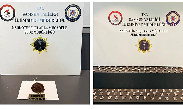 Samsun'da Dev Uyuşturucu Operasyonu: Binlerce Hap ve Silahlarla 6 Zanlı Yakalandı