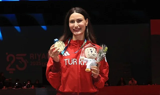 Samsunlu Milli Sporcu Nisanur Erbil'den İslami Dayanışma Oyunları’nda Altın Madalya!