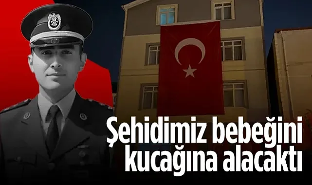 Samsunlu Şehidimiz Emre Altıok Bebeğini Kucağına Alacaktı