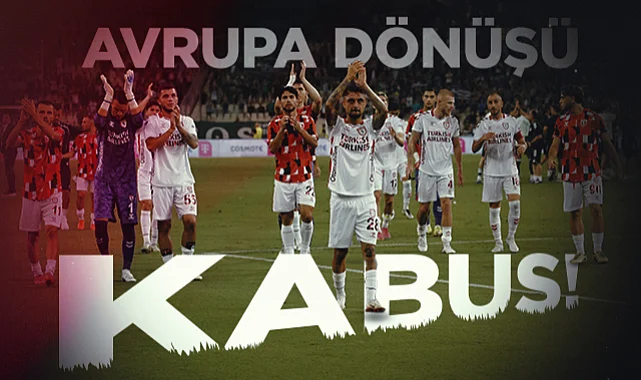 Samsunspor'un Avrupa Dönüşü Kabusu! Lig Maçlarında Galibiyet Yüzü Görmüyor