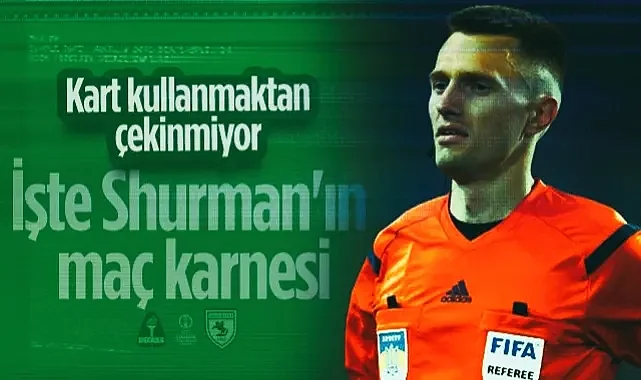 Breidablik-Samsunspor Maçının Hakemi Shurman'ın Maç Karnesi! Kart Kullanmaktan Çekinmiyor...