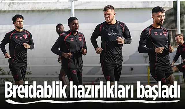 Samsunspor, Breidablik Maçı Hazırlıklarına Başladı