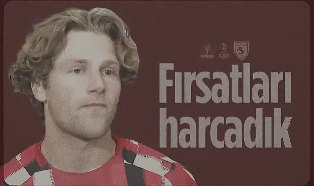 Samsunspor Carlo Holse Breidablik Maçını Değerlendirdi: Fırsatları Harcadık