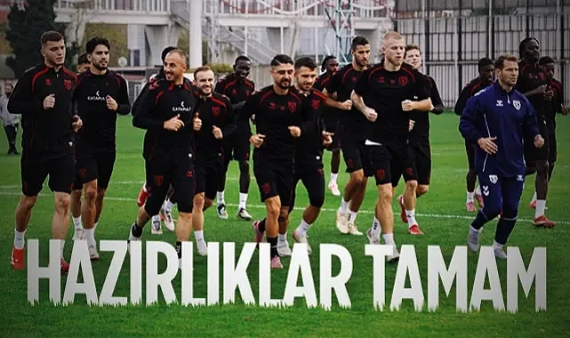 Samsunspor'da Breidablik Maçı Hazırlıkları Tamamlandı