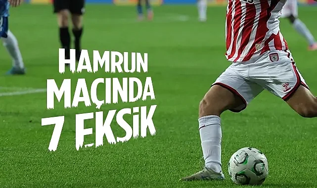 Samsunspor'da Hamrun Maçı Öncesi Büyük Şok! 7 Eksik Var...