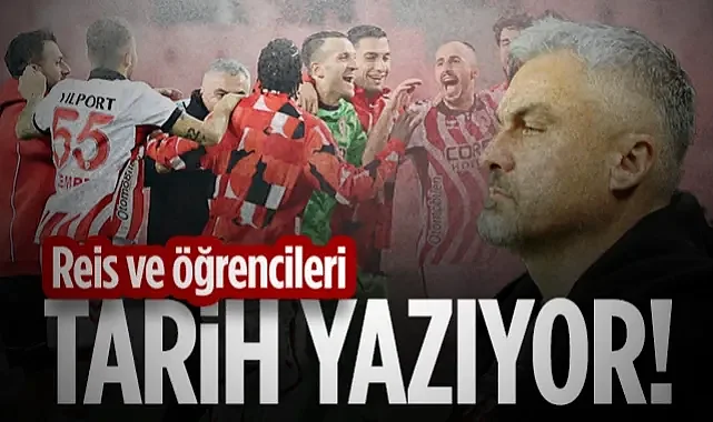 Samsunspor'da Reis ve Öğrencileri Tarih Yazıyor!