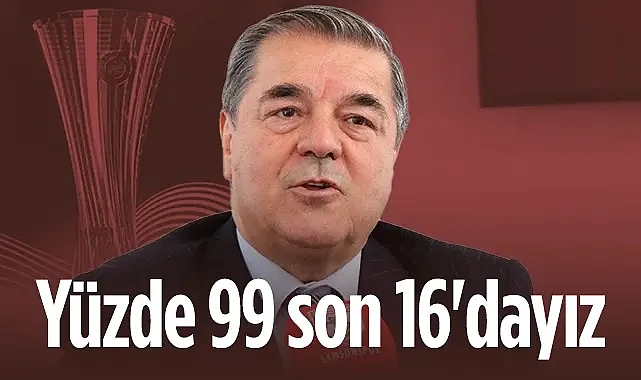 Samsunspor'da Veysel Bilen'den Konferans Ligi Hesabı: Hamrun'u Geçersek Yüzde 99 Son 16'dayız