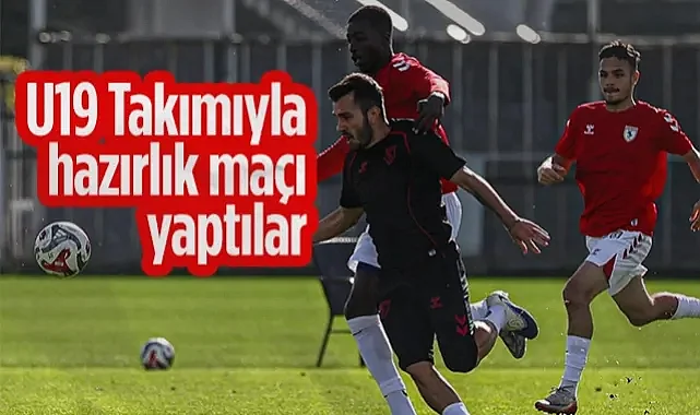 Samsunspor'dan U19 Takımıyla Hazırlık Karşılaşması! Beşiktaş Maçı Hazırlıkları Son Gaz...