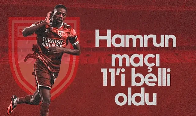 Samsunspor-Hamrun Spartans Maçı İlk 11 Belli Oldu
