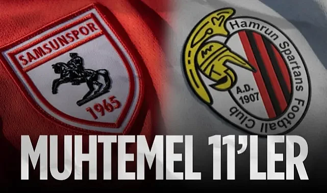 Samsunspor-Hamrun Spartans Maçı Muhtemel 11'ler Belli Oldu