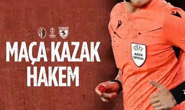Samsunspor-Hamrun Spartans Maçına Kazak Hakem