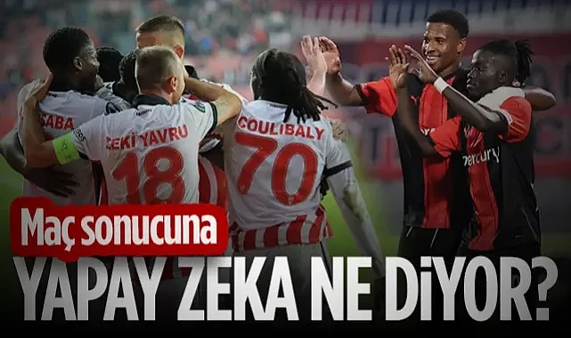 Samsunspor Maçının Sonucu Ne Olur? Yapay Zeka Programları Ne Diyor?