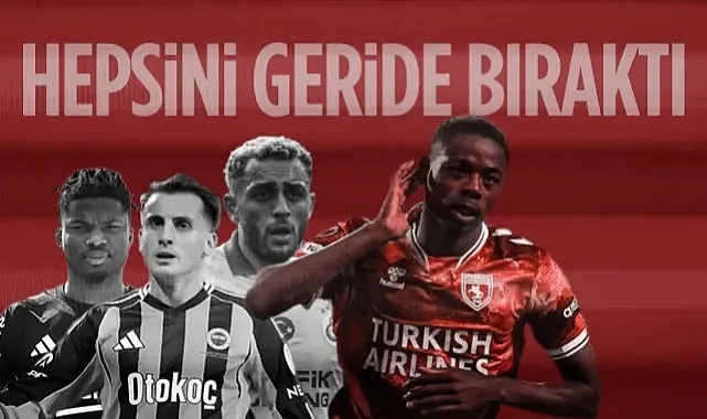 Samsunspor Sol Kanadı En Etkili Kullanan Takım! Galatasaray, Fenerbahçe ve Beşiktaş'ı Geride Bıraktı...
