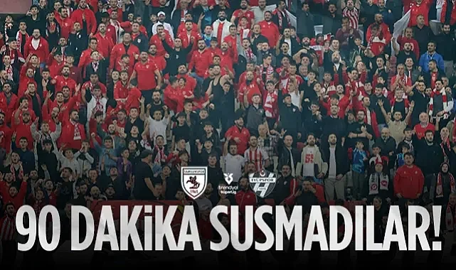 Samsunspor Taraftarları Eyüpspor Maçında Destan Yazdı