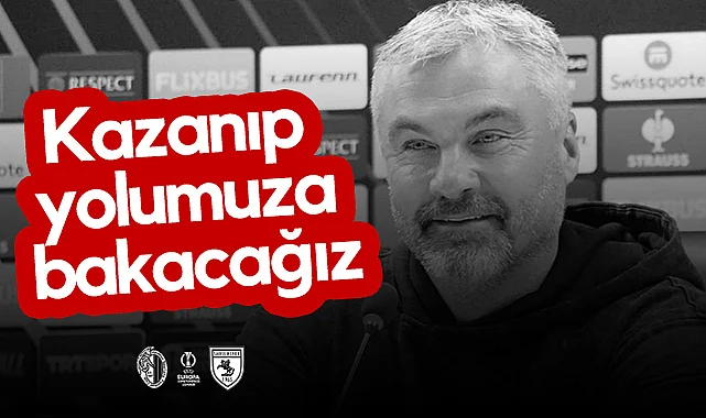 Samsunspor Teknik Direktörü Thomas Reis: Hamrun'u Yenip Yolumuza Bakacağız